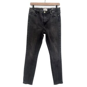 FRAME Denim Le High Skinny Womens‎ Jeans Smithson Modal Blend in Grey Size 30